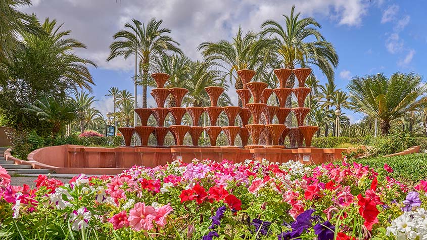 Parque de el Palmeral en Elche, opción ideal de naturaleza para los niños 