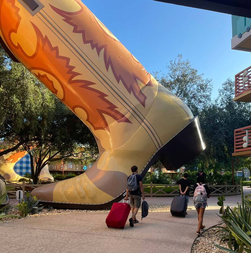 Vista de uno de los puntos del parque Disney World en Orlando
