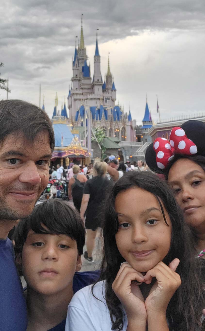 Vista de uno de los puntos del parque Disney World en Orlando